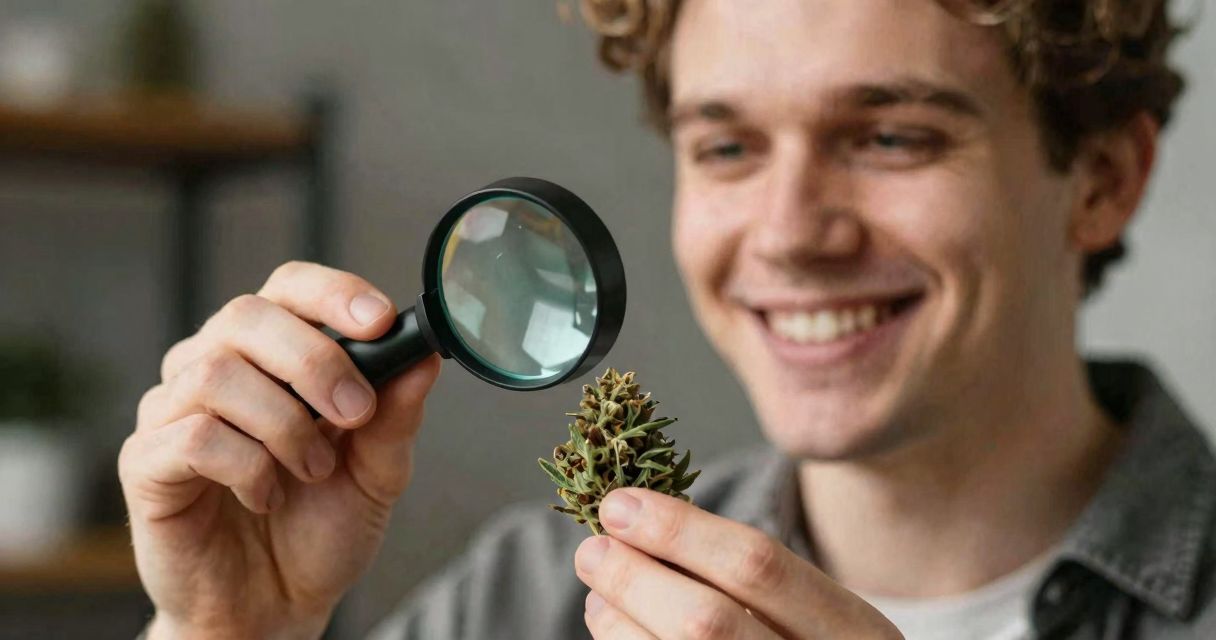 cbd vs thc: comment lire couleur et trichomes (coa) en 2026