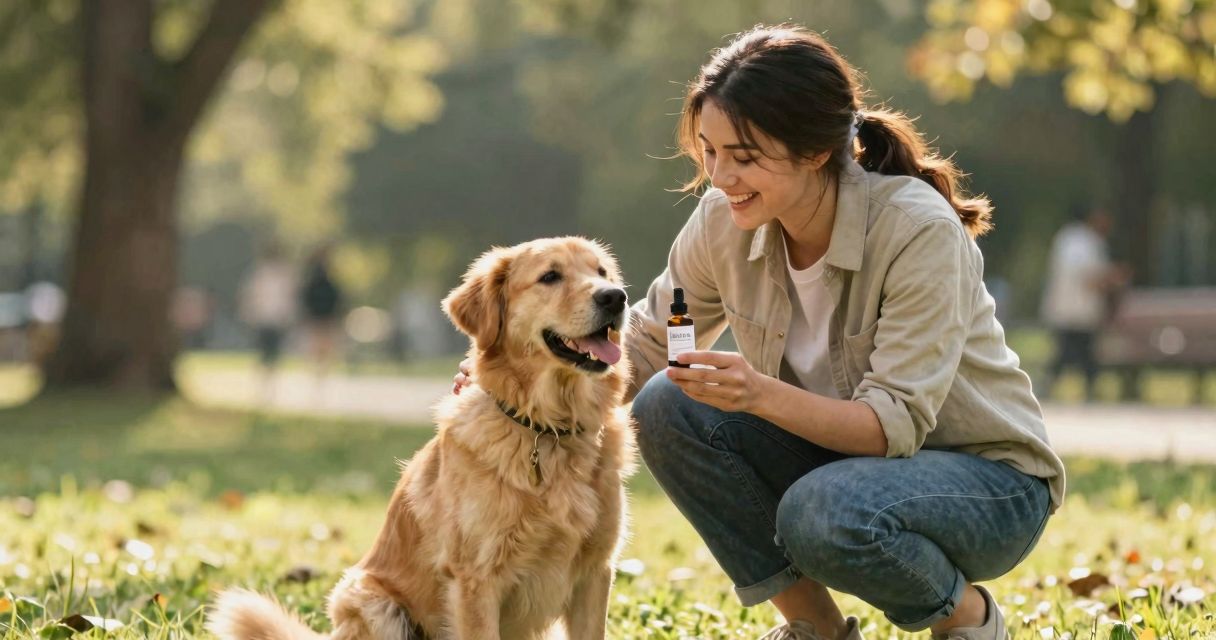 huile de chanvre pour chien : peau saine, mobilité et calme