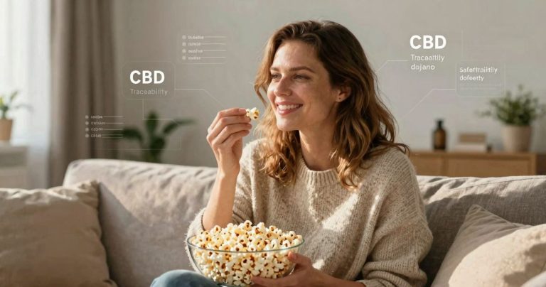 pop corn cbd: traçabilité, dosage sûr et analyses 2026