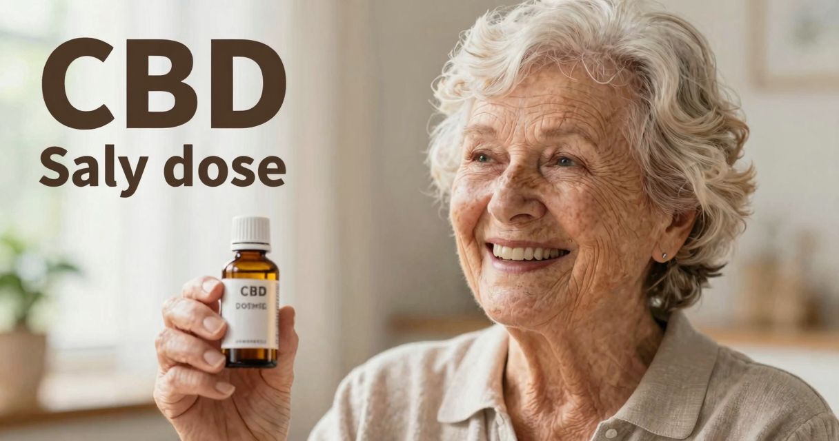 cbd après 65 ans : dose sûre et efficace en 2026 guide